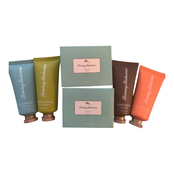 Tommy Bahama Shampoo Soap Body Wash Lotion travel bundle - Picture 1 of 4